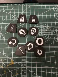 Warhammer 40k Death Corps of Krieg Kill Team Tokens