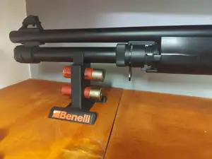 CYMA M1014 Shotgun Stands With Logo