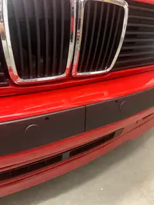 BMW e30 front bumper plate hole cover