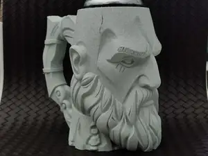 Kratos Head Can Holder / Beer mug