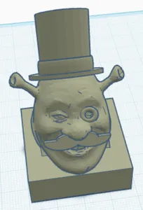 Shrek but a gentleman