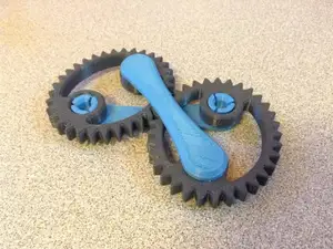 Elliptical Gear with no center pivot