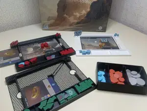 Smaller player / commander boards and large container remix - Dune imperium uprising