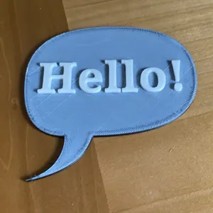 My Printer Message!