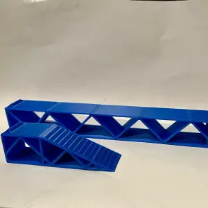 Car Ramps Kit Card and single parts - 1:24 scale diorama
