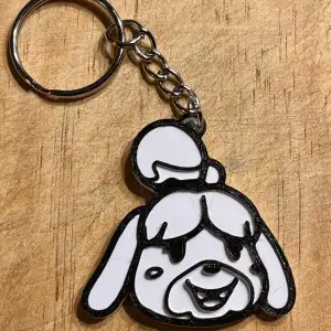 Keychain Marie_Animal_Crossing