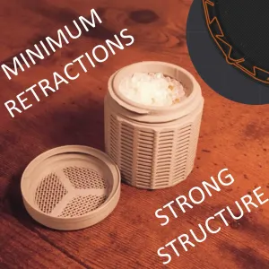 Silica Gel Container | Silica Box | Fits Standard Spool
