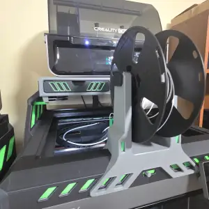 TPU Top mount spool holder - K2 Plus D3P riser