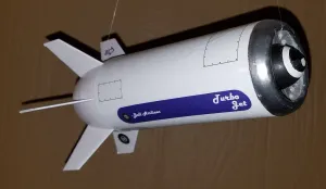 TurboJet Model Rocket