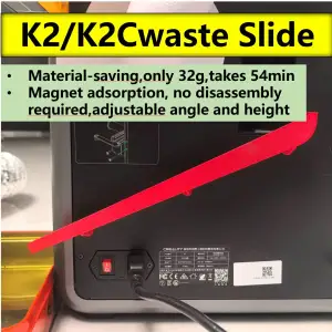 Ultra Material-Saving, Only 32g! K2/K2C Waste Chute