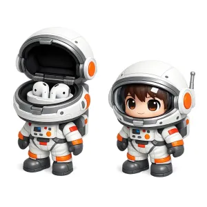 Chibi Astronaut Earbuds Case Holder – Functional Anime Space