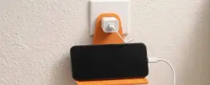 Universal Wall Phone Charging Stand | Hanger Shelf