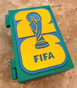 World Cup sticker box