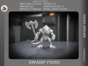 Swamp Fiend - DnD Tavern
