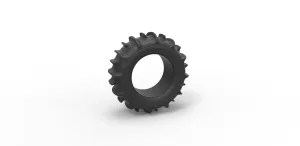 Dune buggy rear tire 2 Scale 1:10