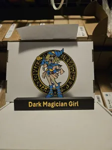 Yu-Gi-Oh - Dark Magician Girl display