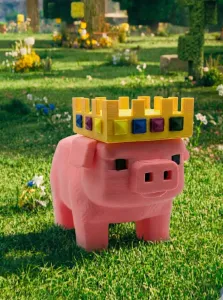 King Pig / Technoblade - (a legend) from the Minecraft Movie
