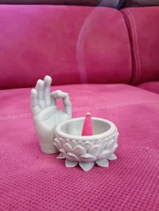 Zen Lotus Incense Cone Holder