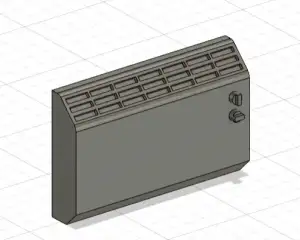 1/18 CONVECTEUR ELECTRIQUE / ELECTRIC CONVECTOR