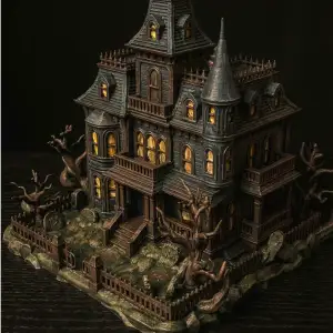 Haunted Gothic Mansion | Victorian Spooky House | Halloween