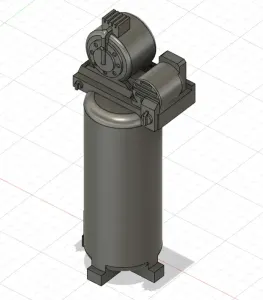 1/18 COMPRESSEUR A AIR INDUSTRIEL / AIR COMPRESSOR