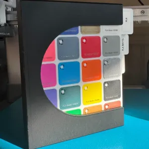 Bambu Lab Filaments Swatchs Organizer