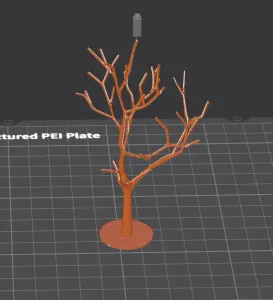 Tronco de árbol realista para maquetas y dioramas