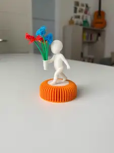 Child with flowers