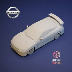NISSAN GTR NISMO - 3D MODEL