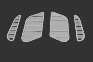 Grilles d'aération de capot BMW E36 .E46 .E92 .E93.E90