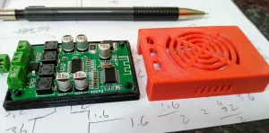 TPA3110D Bluetooth Amplifier case for Sanwu module board