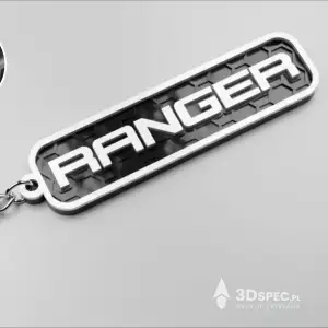 Ford Ranger logo keychain