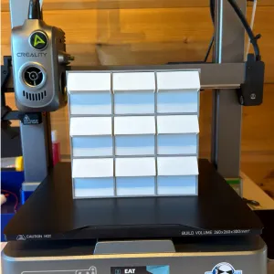 rangement d'atelier à 9 compartiments