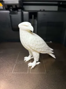 Majestic Eagle Statue – Detailed 3D Printed Model