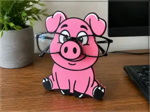 Glasses Stand Pig
