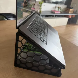 Laptop Stand with Organizer Drawer