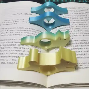 单手看书压页指环