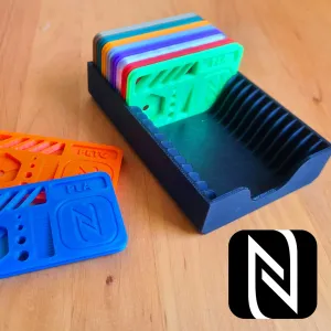 Smart Filament Samples | NFC Color Swatches
