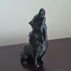 Simple Low poly wolf