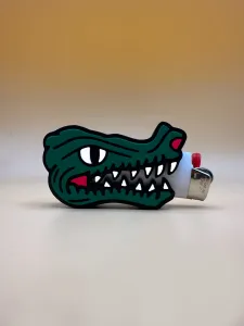 Crocodile lighter case