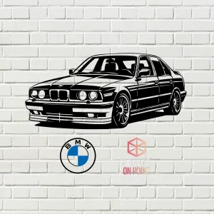 BMW ALPINA B10 - 2D WALL ART