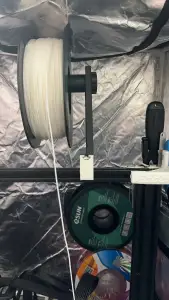 spool holder over top - direct drive