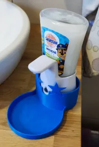 Dripping pan for automated soap dispenser from Sagrotan