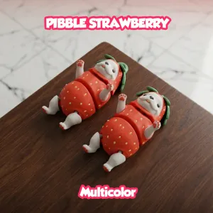 Strawberry Pibble, Viral Dog - Multicolor