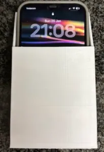 iphone 12 pro max wall mounted holder + charger