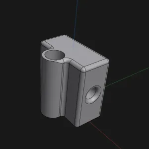 Teflon tube mounting CFS.