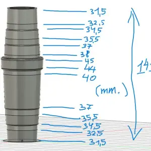 Universal adapter for vacuum cleaner nozzles
