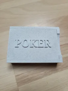 Poker card organizer