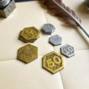 Monopoly coins harry potter edition