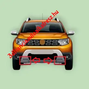 Dacia Duster II első vonóhorog fedél 511806505R